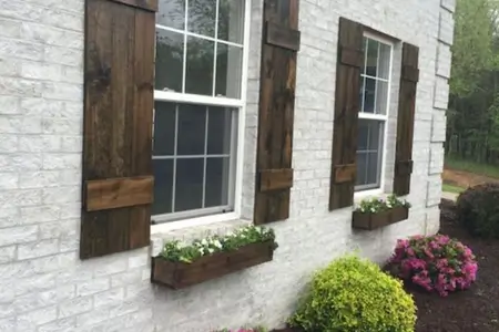 تركيب وصيانة النوافذ الخشبية بكافة التصاميم 2